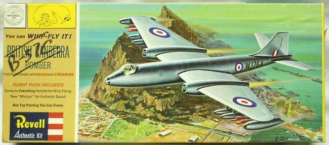 Revell 1/81 British Canberra Bomber Whip-Fly, H157-129 plastic model kit